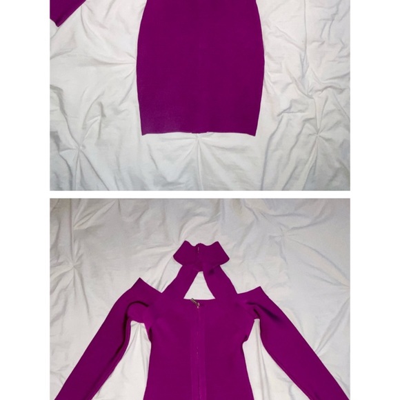 Guess by Marciano Dark blue Bandage  dress . - Picture 2 of 2